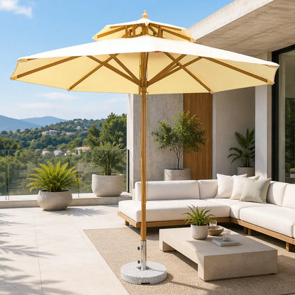 Double-Top Center Pole Umbrella