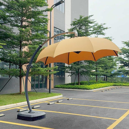 Large Curved Pillar Umbrella