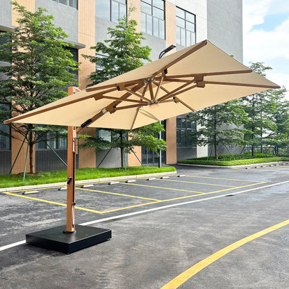 Extraordinary Master Wood Grain Roman Umbrella