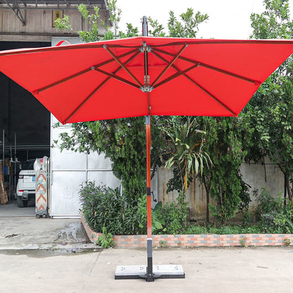 Stylish Side Offset Hanging Garden Umbrella