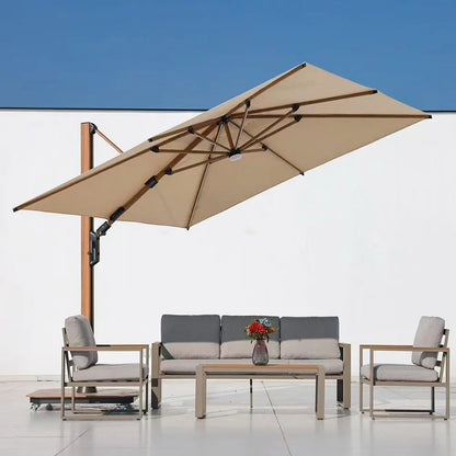 Rotating umbrella canopy Roman umbrella