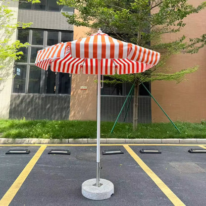 Outdoor Aluminum Sun Shade Center Pole Umbrella