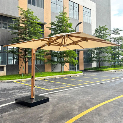 Extraordinary Master Wood Grain Roman Umbrella