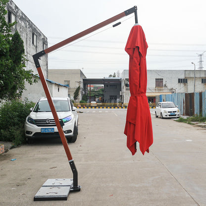 Stylish Side Offset Hanging Garden Umbrella