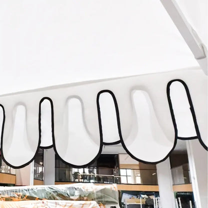 Double-Layer Valance Center Pole Umbrella