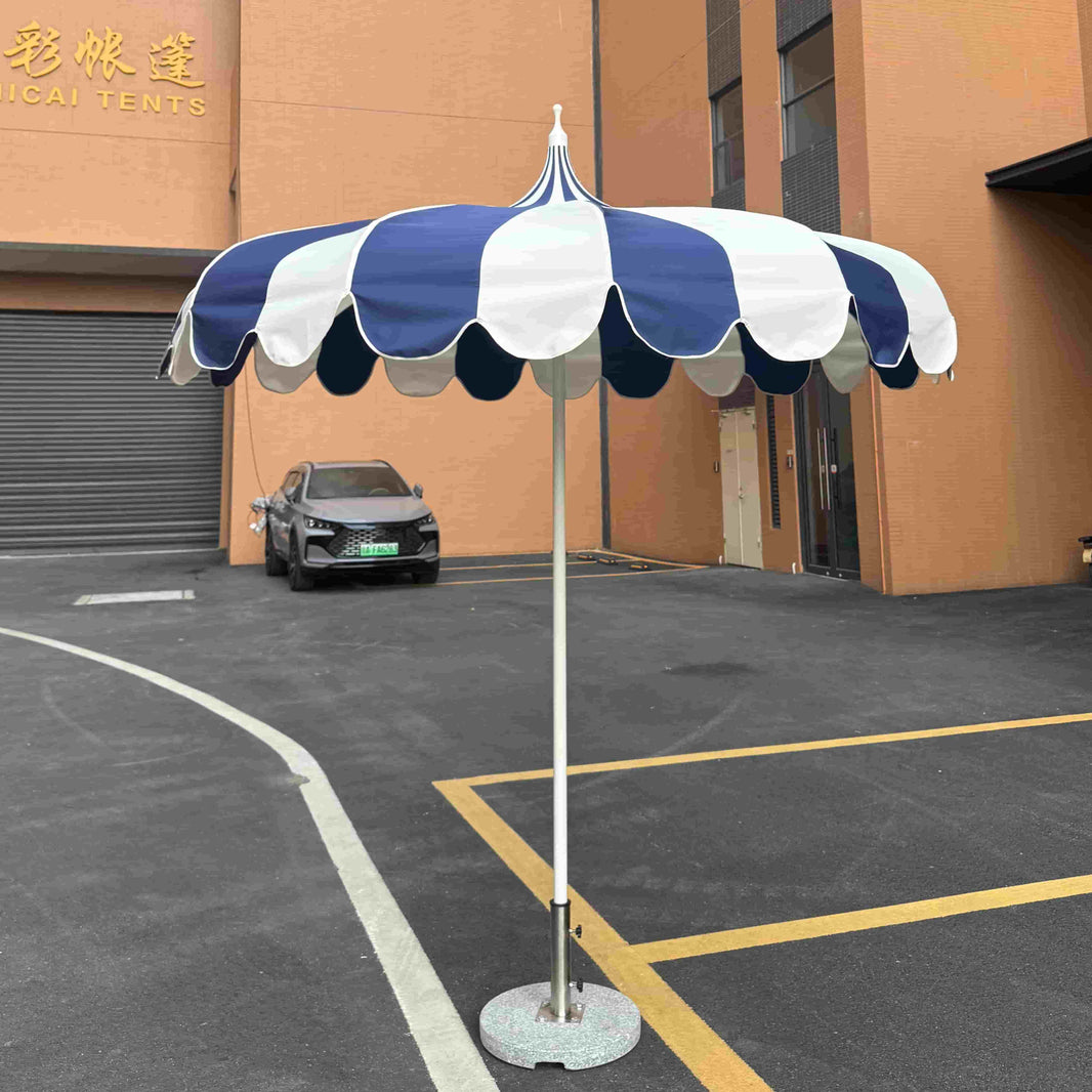 Pagoda Roof Backyard Umbrella