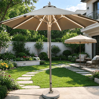316 Stainless Steel Center Pillar Umbrella