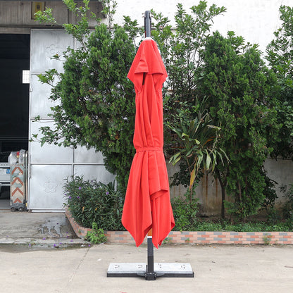 Stylish Side Offset Hanging Garden Umbrella