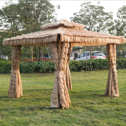 PE thatch gazebo