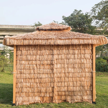 PE thatch gazebo