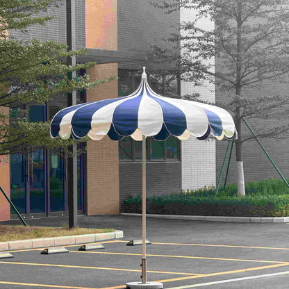 Pagoda Roof Backyard Umbrella