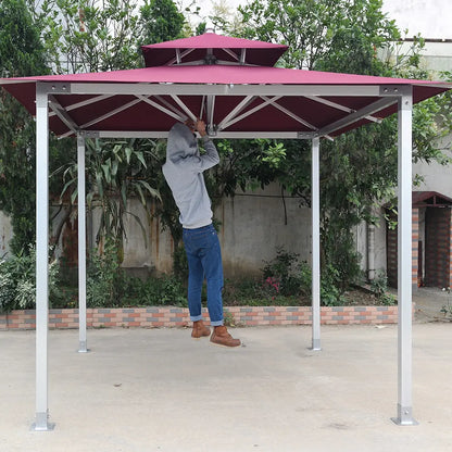 Waterproof Windproof Outdoor Garden Gazebo Pavilion