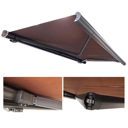 Full Cassette Motorized Retractable Awning