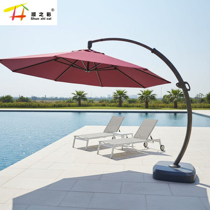 Heavy Duty Curved Pillar Umbrella