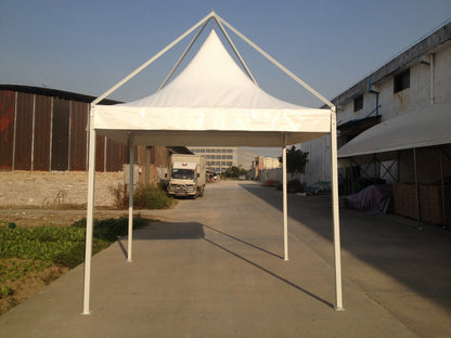 Outdoor pointed-top tent