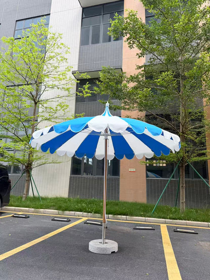 Aluminum Center Pole Garden Umbrella