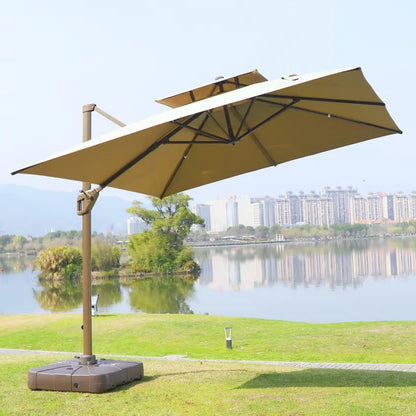 Cantilever Roman Umbrella Heavy Duty Outdoor Shade Umbrella