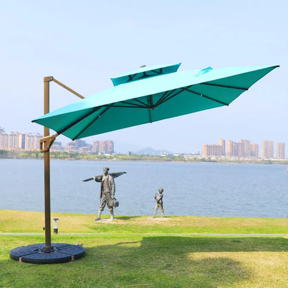 Cantilever Roman Umbrella Heavy Duty Outdoor Shade Umbrella