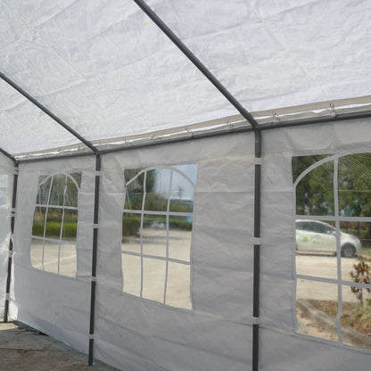 Outdoor parking shed