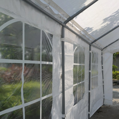 Outdoor parking shed