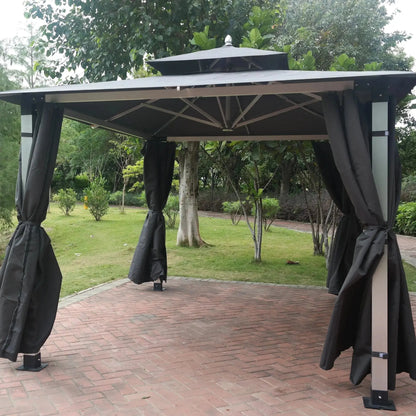 Rust Resistant Metal Outdoor Backyard Gazebo