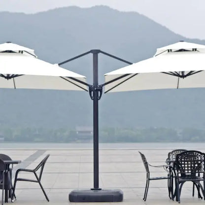 Double Head Cantilever Roman Umbrella