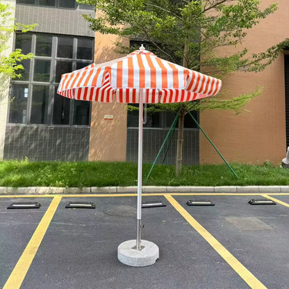 Outdoor Aluminum Sun Shade Center Pole Umbrella
