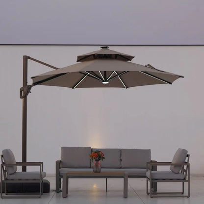 Venezia Style Hanging Roman Cantilever Parasol