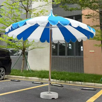 Aluminum Center Pole Garden Umbrella