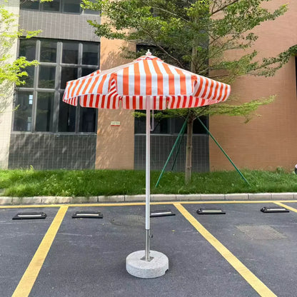 Outdoor Aluminum Sun Shade Center Pole Umbrella