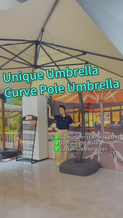 Curved Pillar Umbrella
