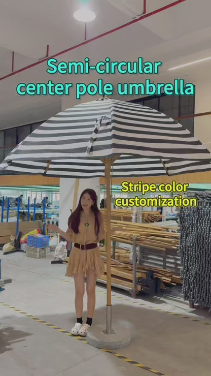 Aluminum Alloy Semi-circular Umbrella