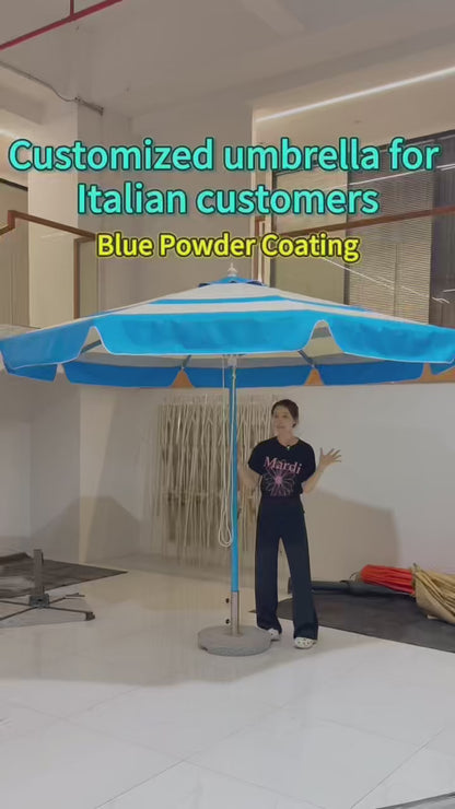 Valance Edge Center Pillar Umbrella