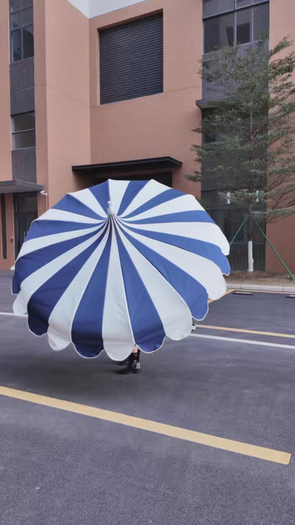 Pagoda Roof Backyard Umbrella