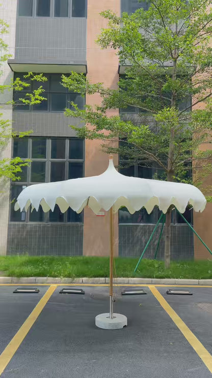 Aluminum Frame Patio Center Pole Parasol