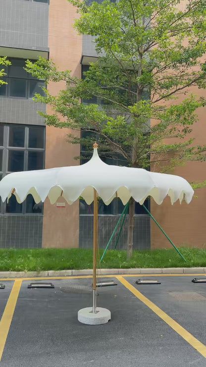 Aluminum Frame Patio Center Pole Parasol