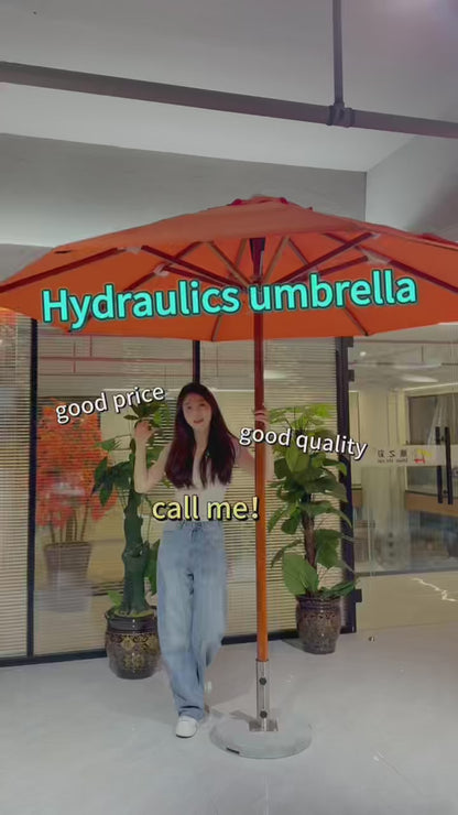 Hydraulic Center Pillar Umbrella