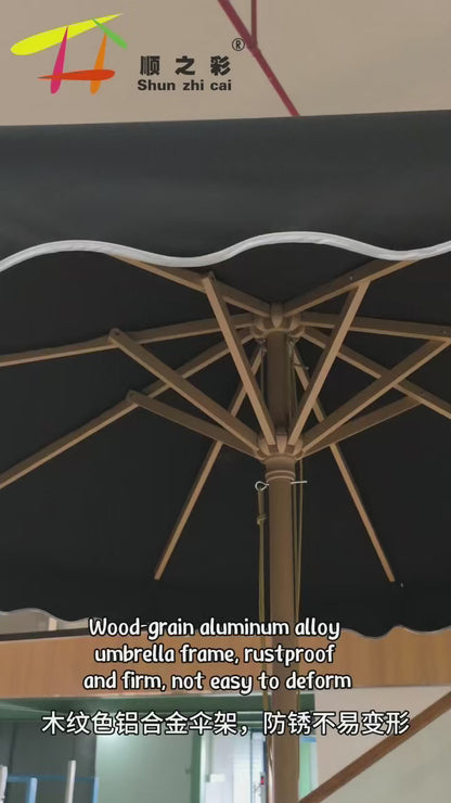 Garden Center Pillar Sun Umbrella