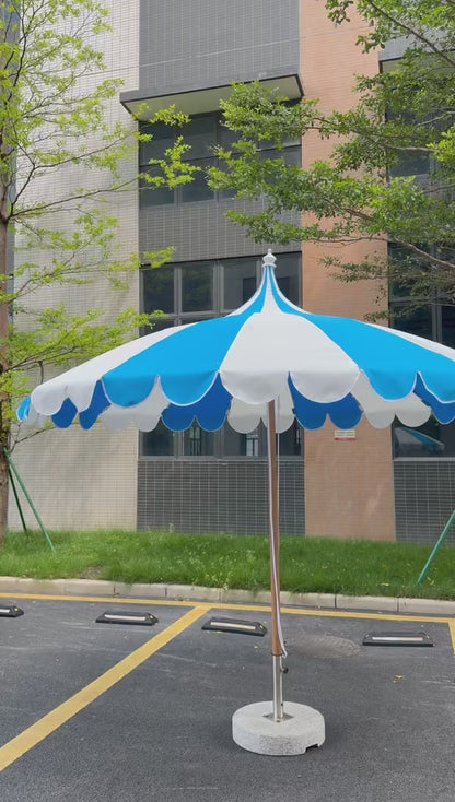 Aluminum Center Pole Garden Umbrella