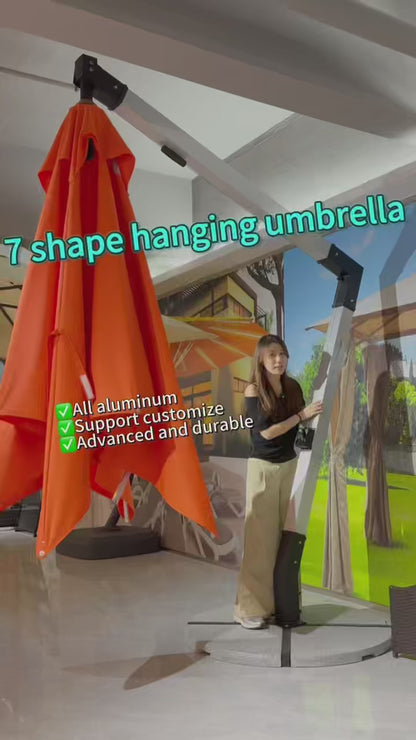 Aluminum Hanging Umbrella (Enhanced Version)